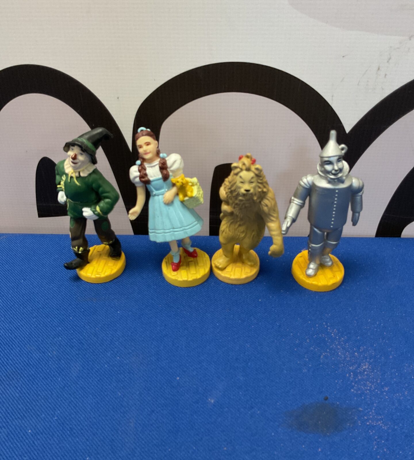 Four vintage 1980s Turner Wicked Of Oz Figures