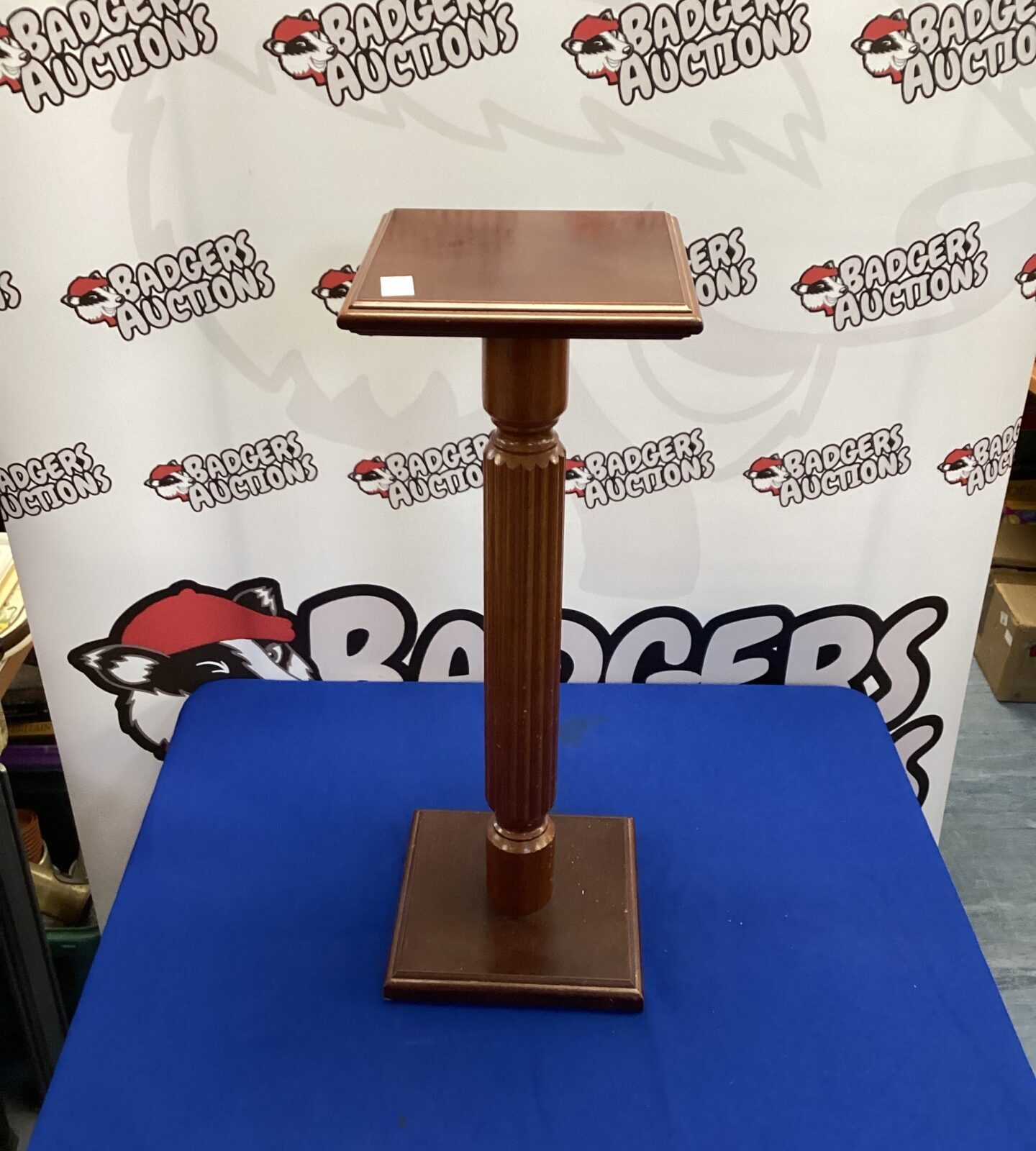 Mahogany Jardiniere Stand