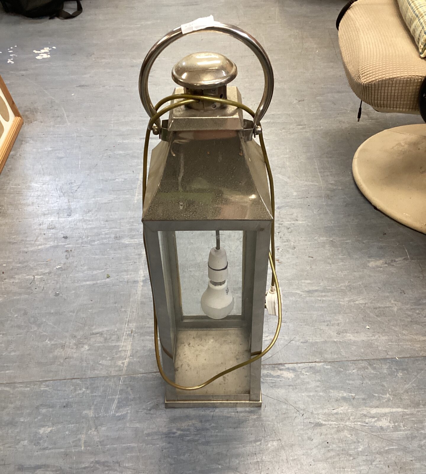 Large lantern style lamp