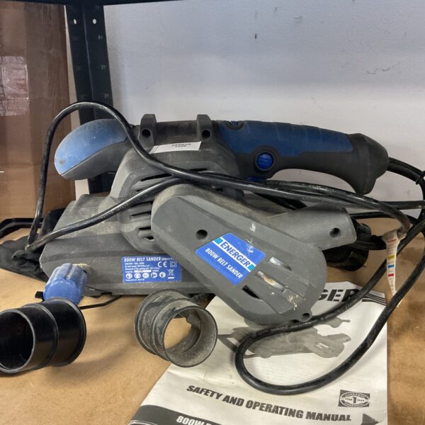 Energer enb459sdr 800w belt sander with accessories & manual
