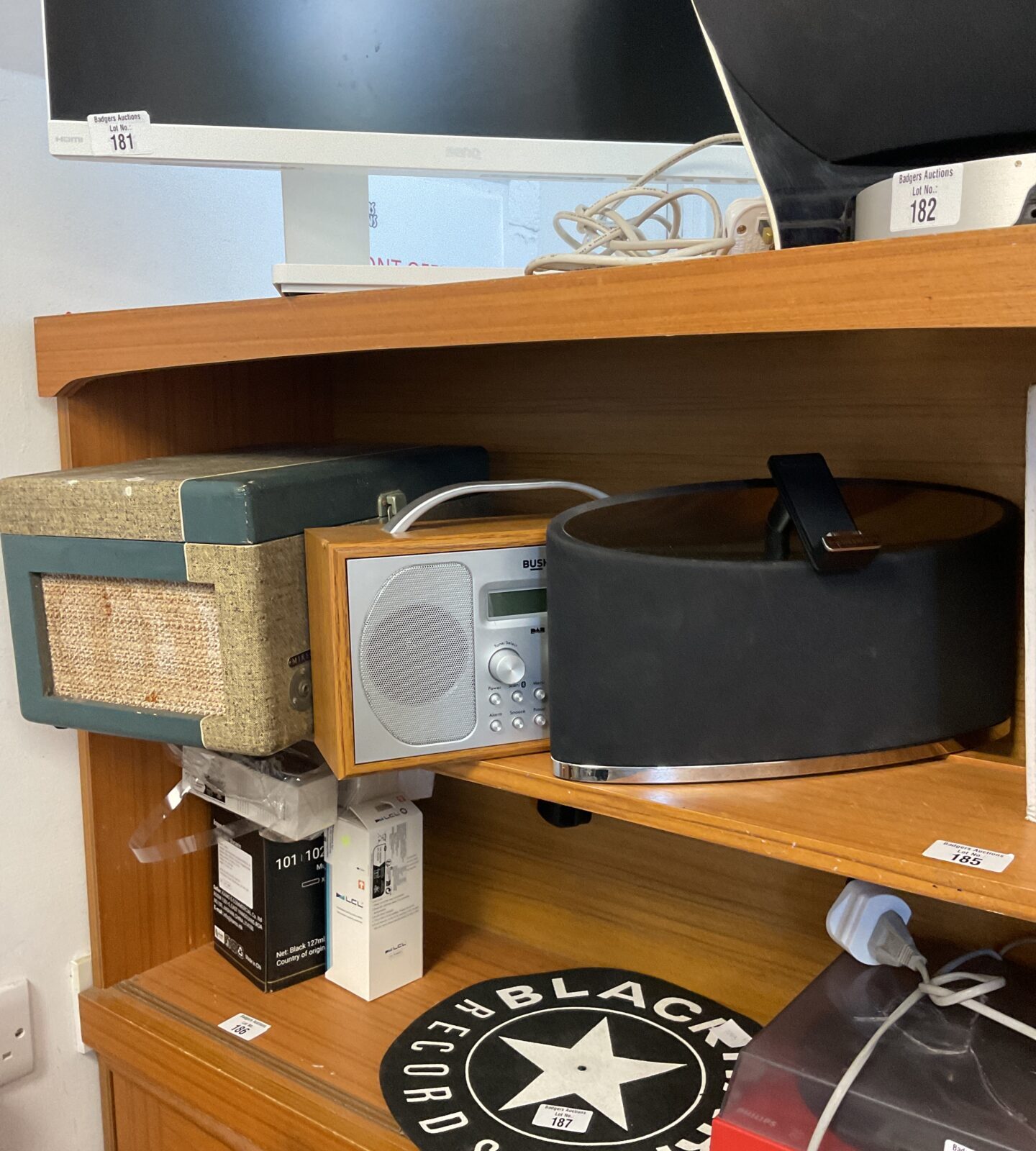 Two radios inc bush & bowers & wilkins & reel 2 reel