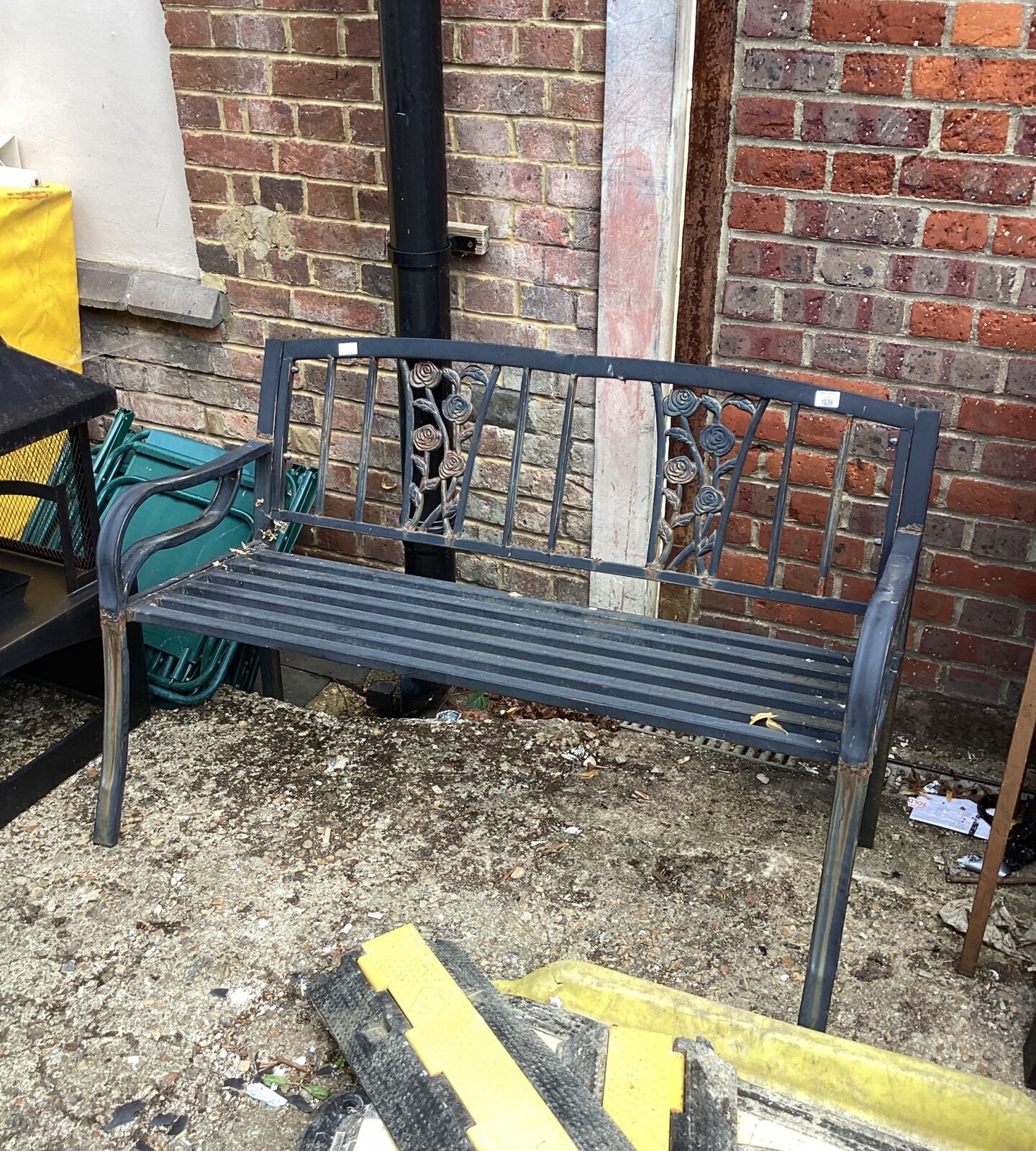 Metal Garden Bench