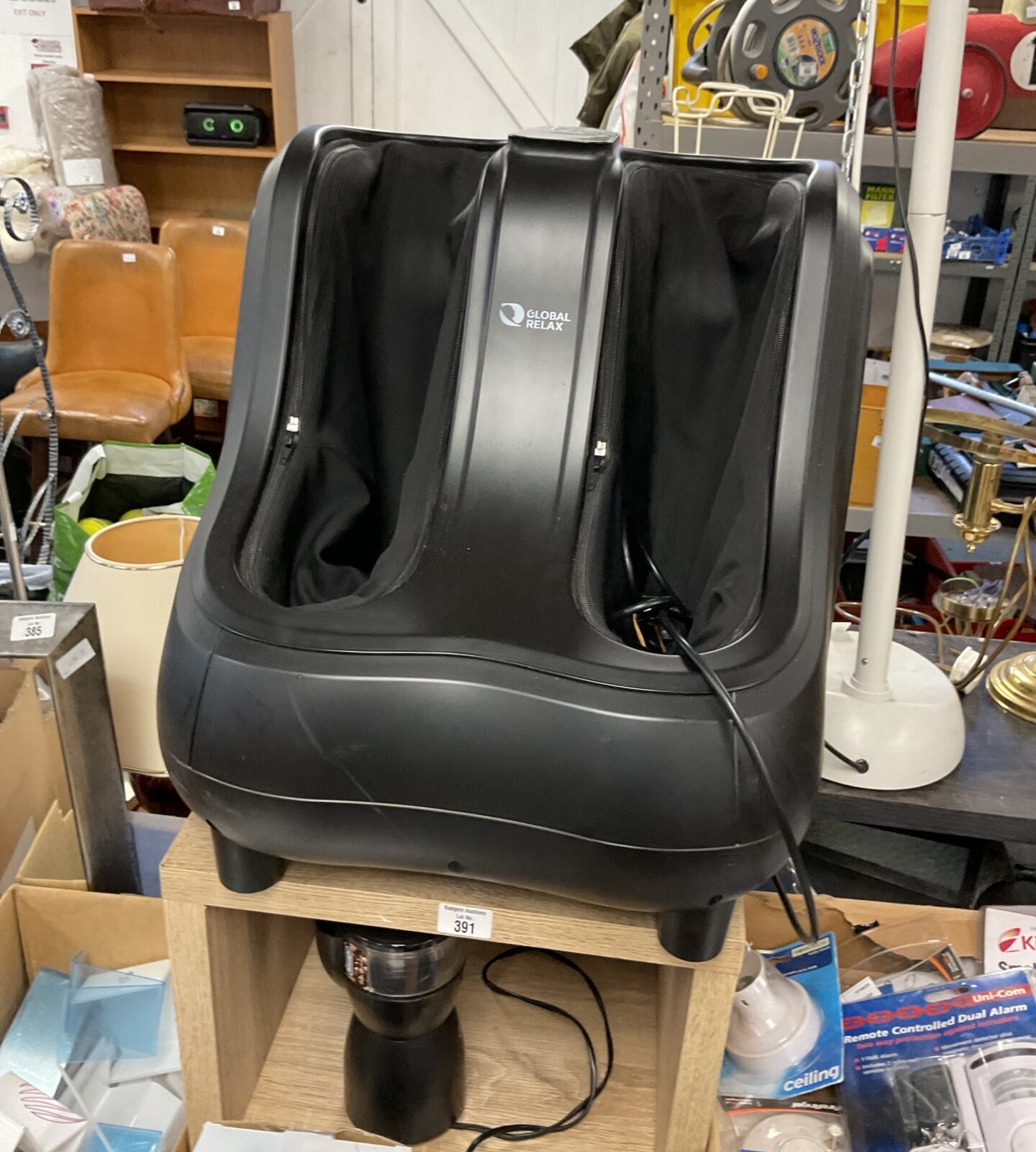 Global relax calf massager working