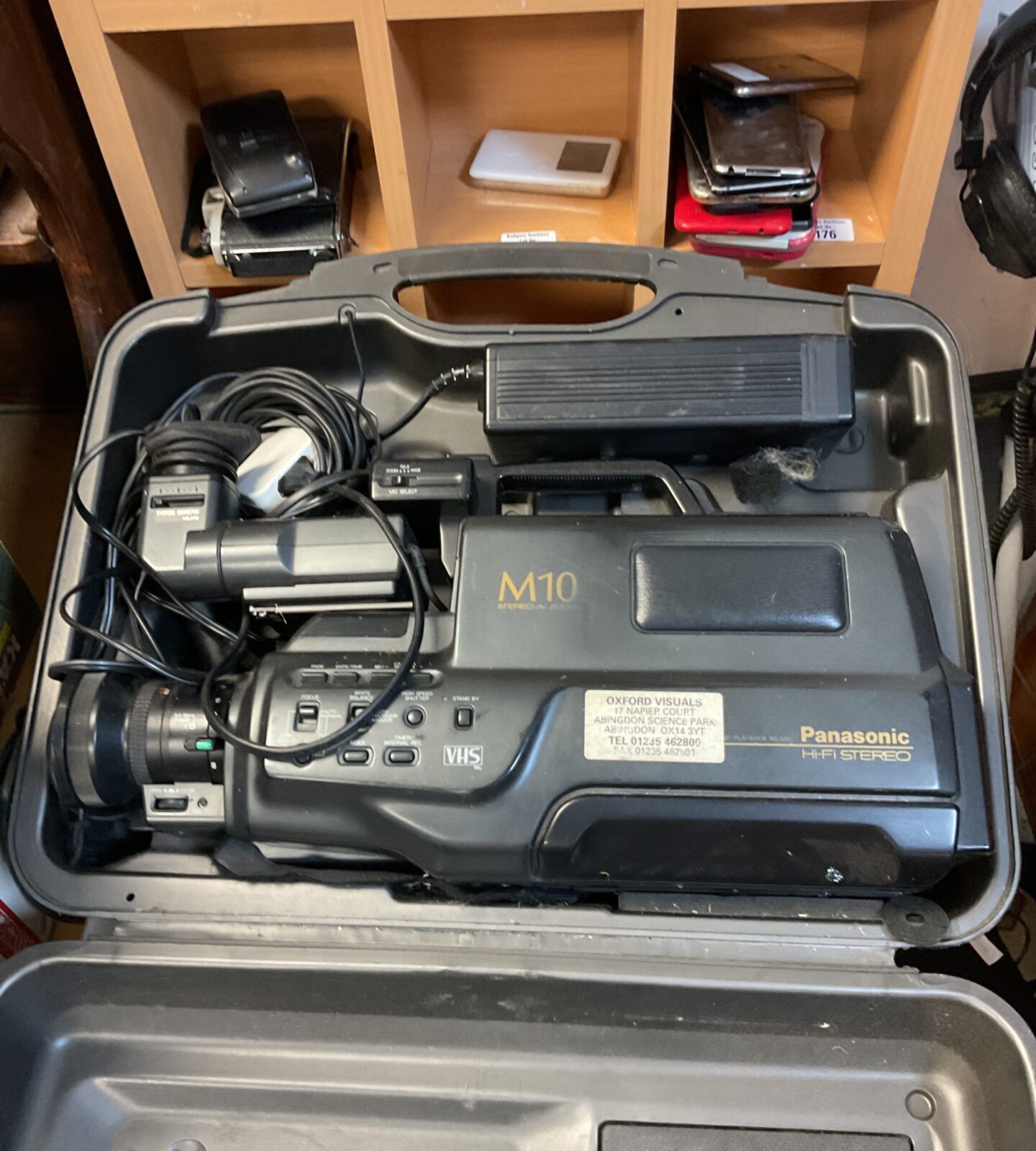 Panasonic m10 camcorder in case