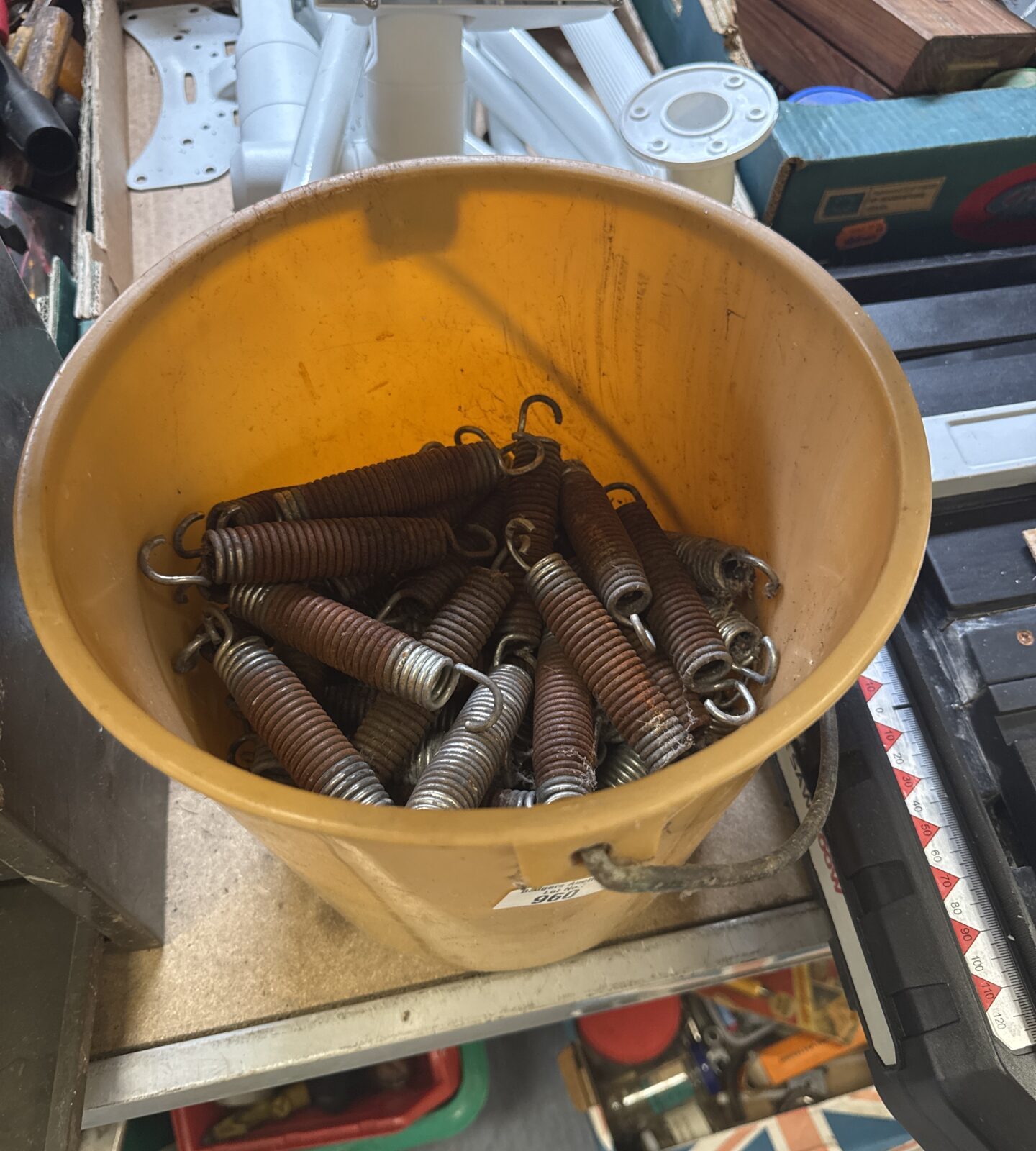 Bucket of springs