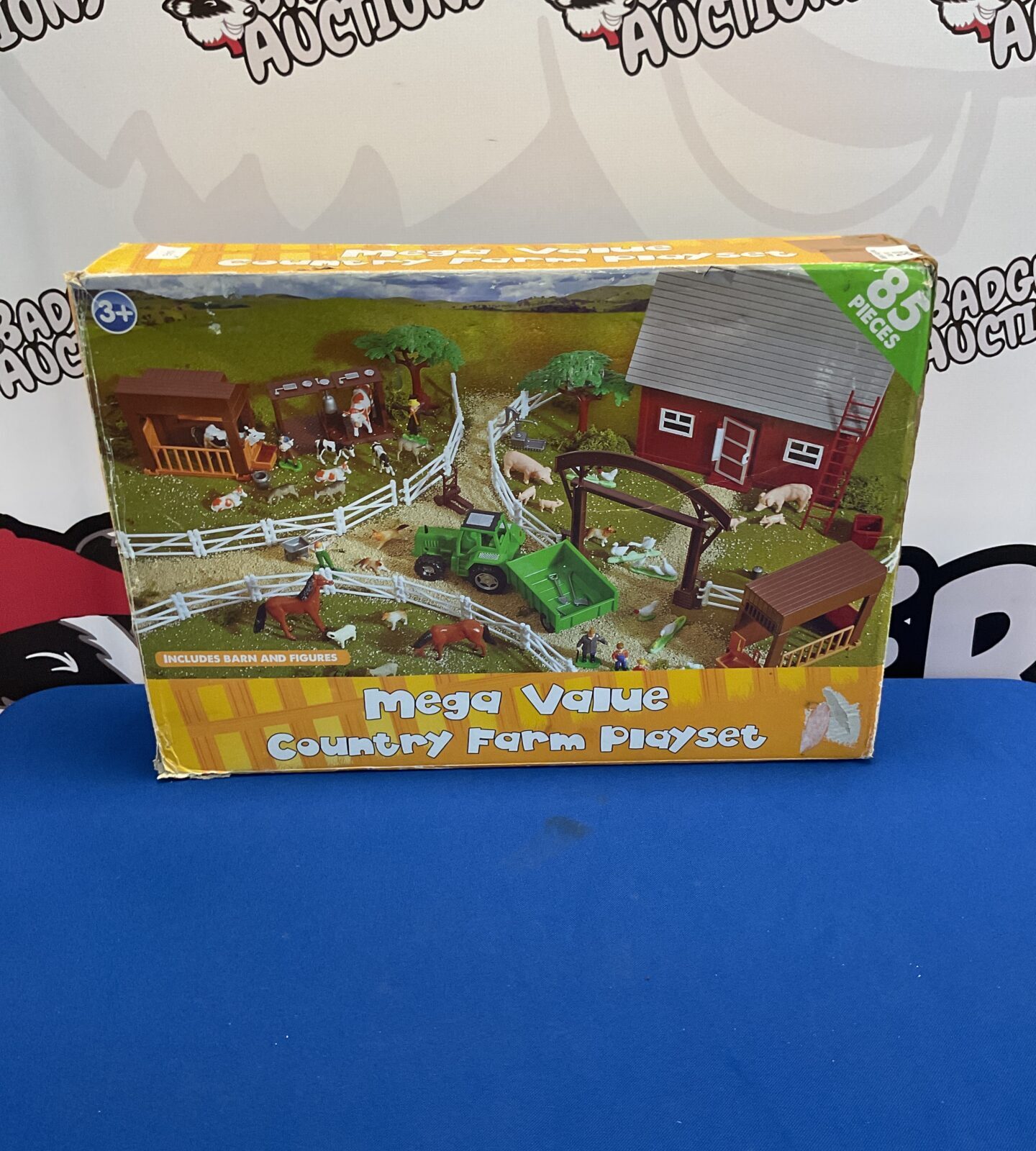 Mega value country farm playset complete