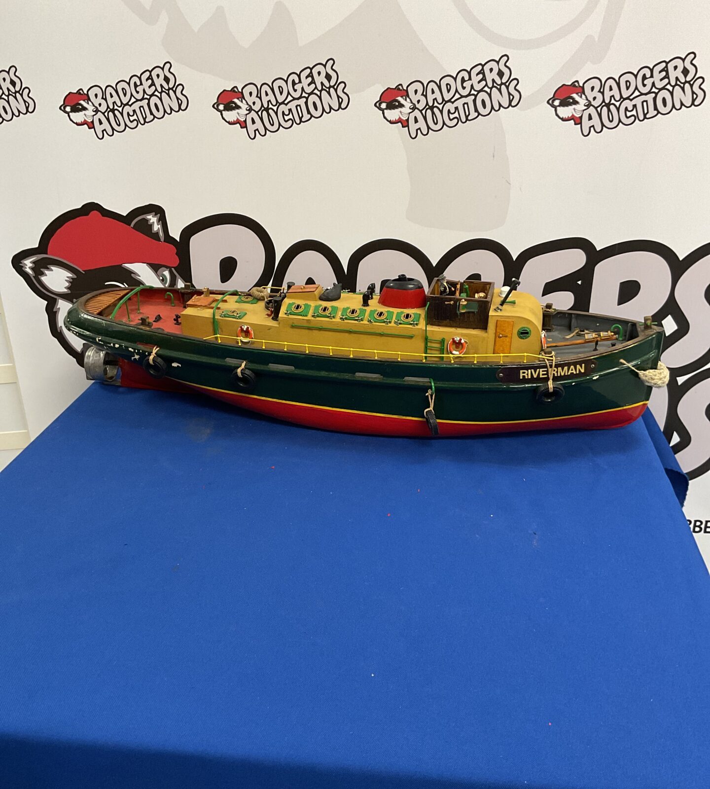 Radio control 32” riverman barge