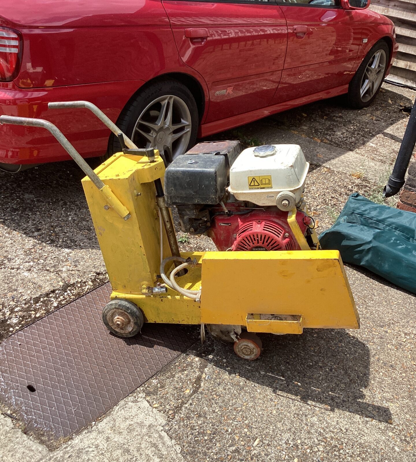 Honda powered Stone Cutter in working order
