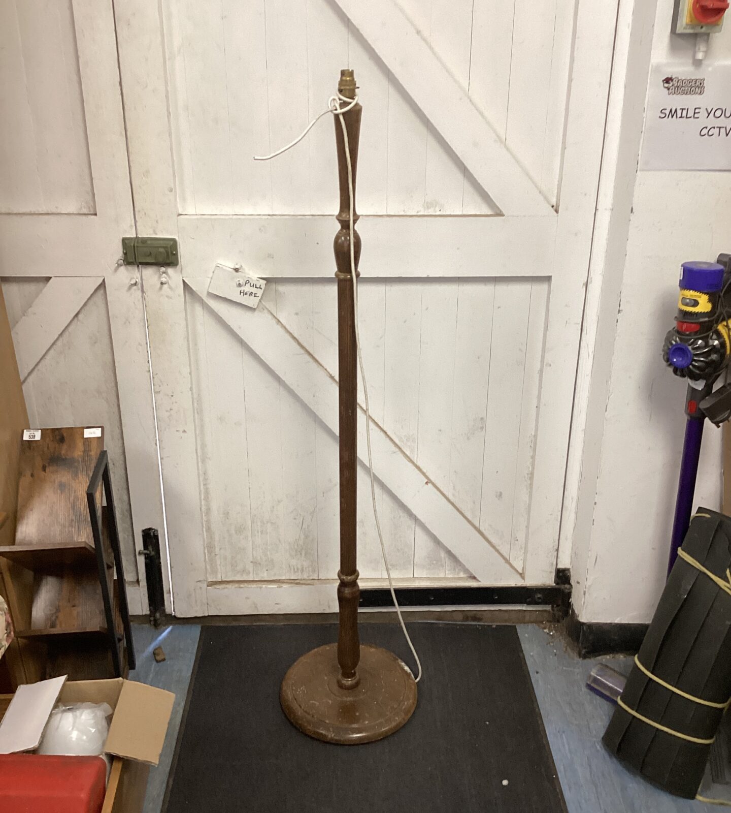 mahogany lamp table