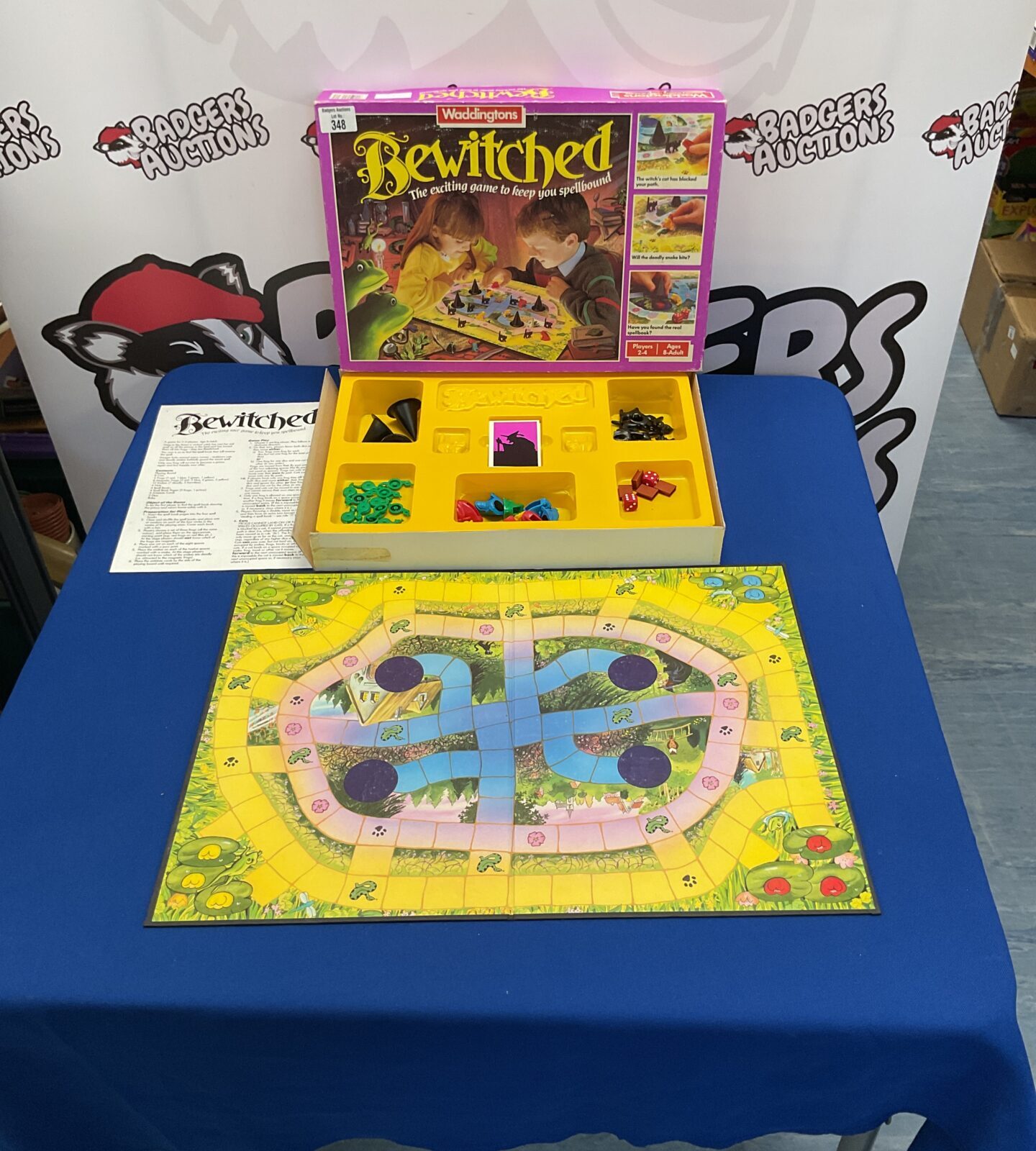 Vintage Waddingtons bewitched board game
