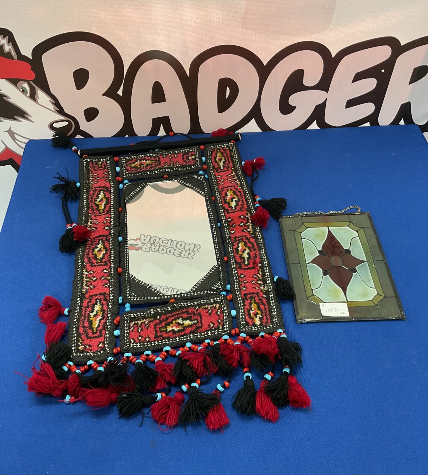 islamic carpet mirror coloured glass panel