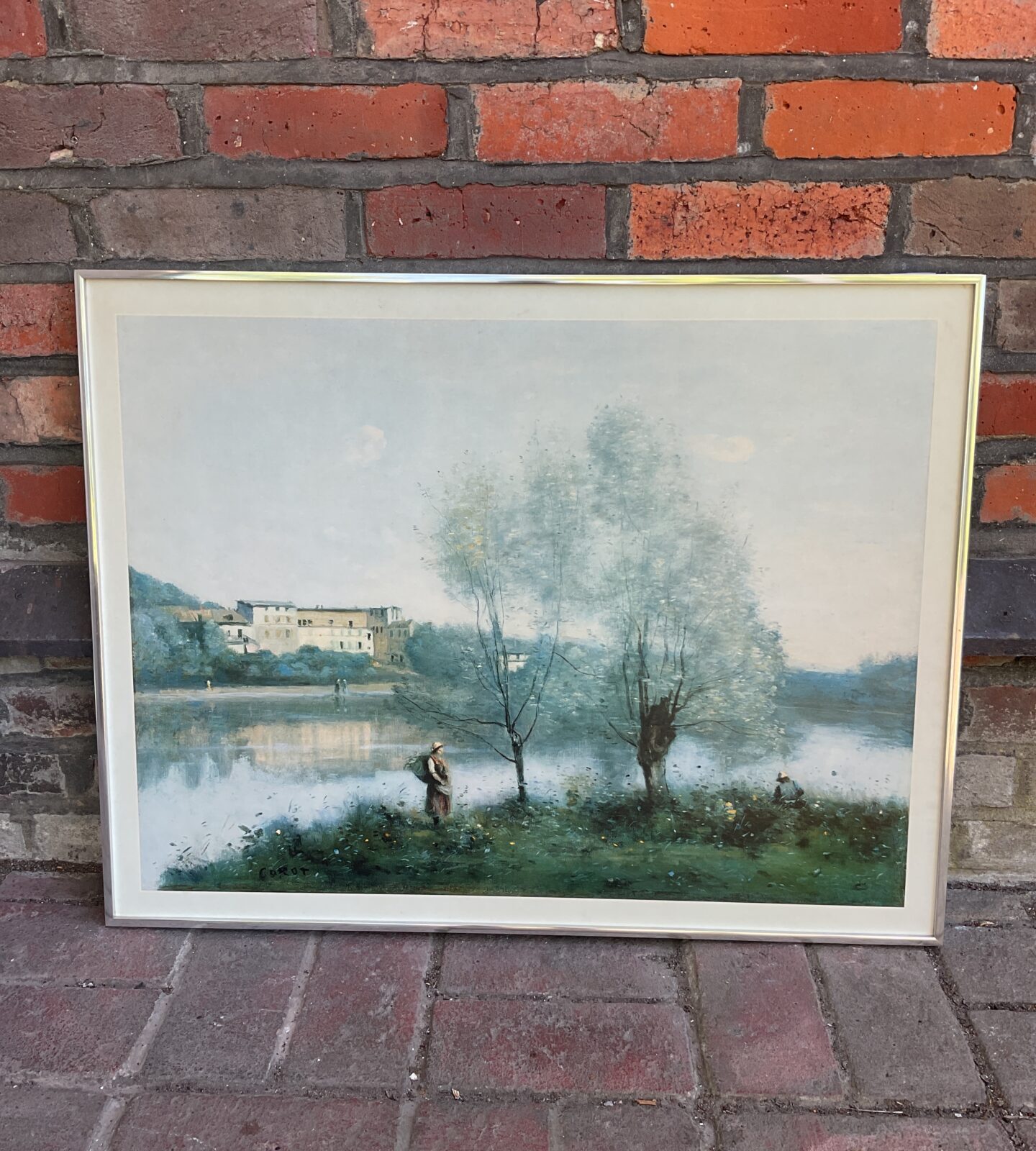 Jean Baptiste-Camille Carot print titled “ville d’avray”