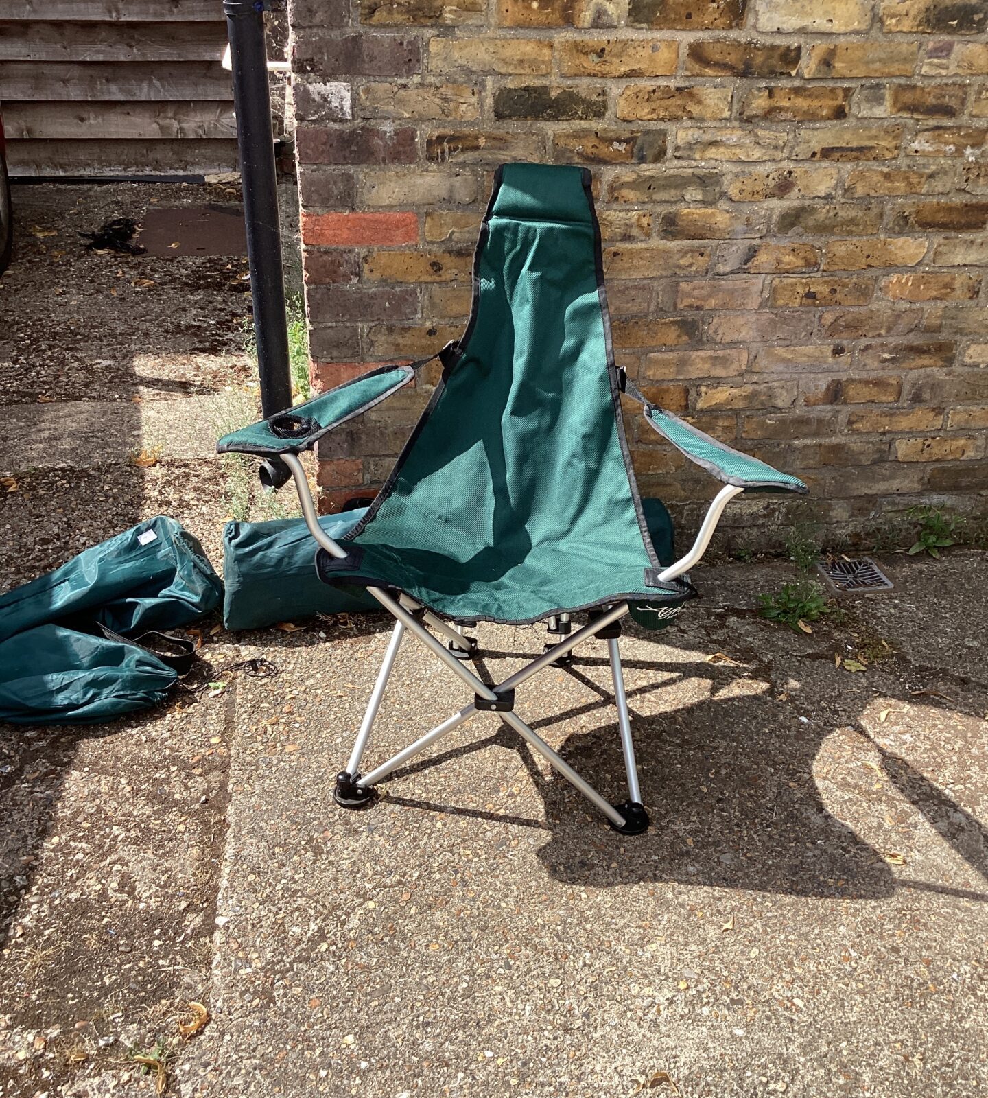 Two Folding Camping Chairs