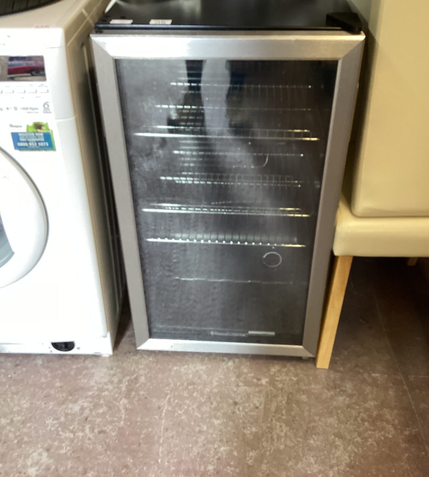 Glass fronted Wine Fridge