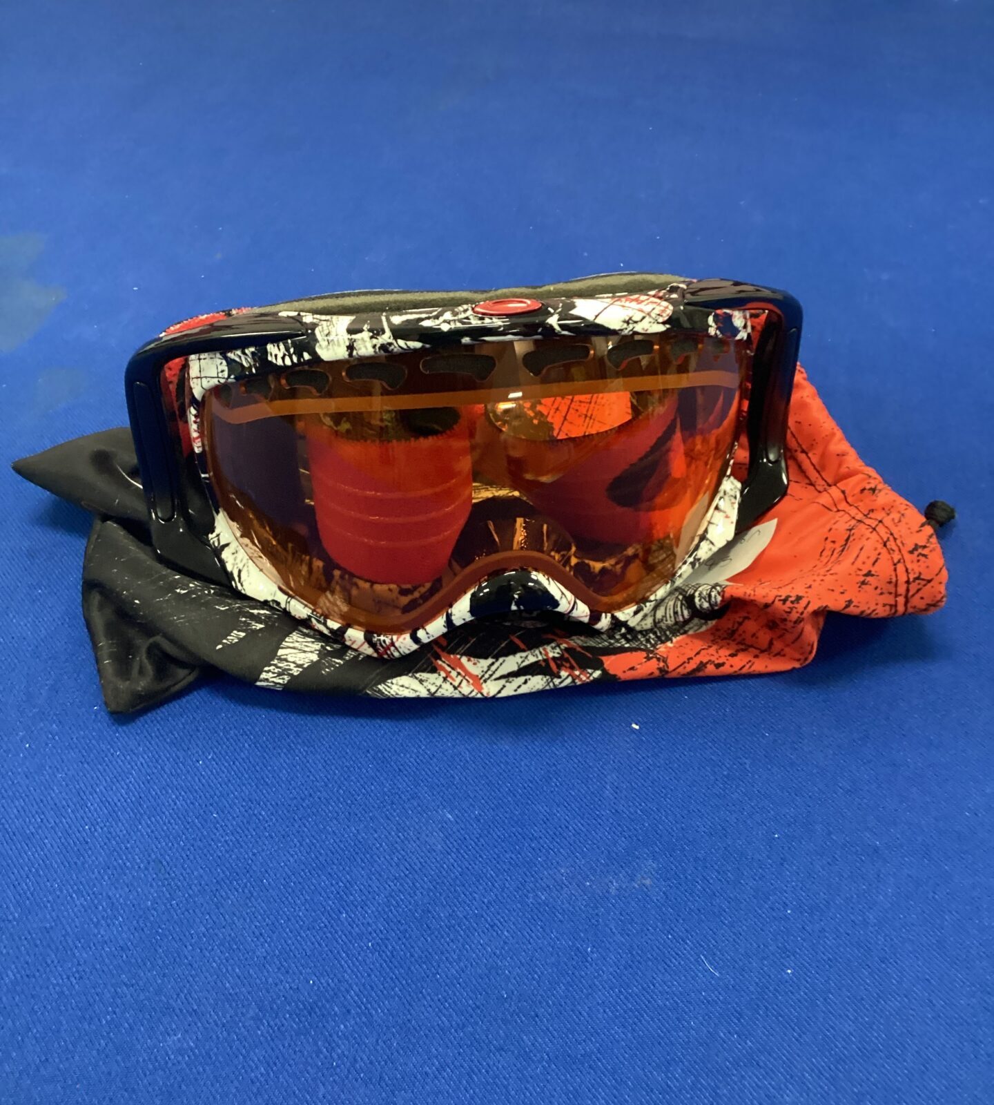 Pair of oakley snowboard goggles