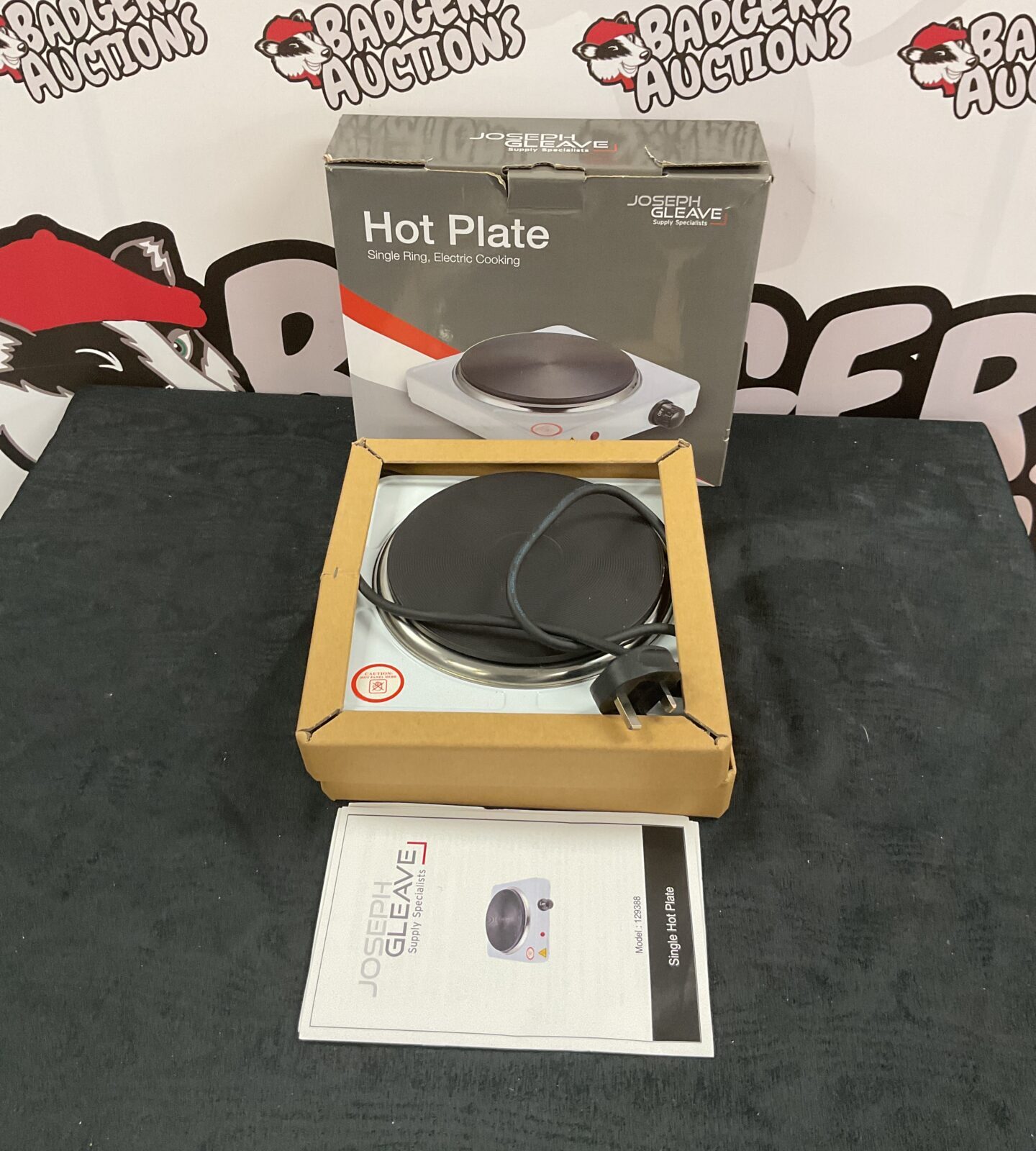 Joseph greave single ring hotplate