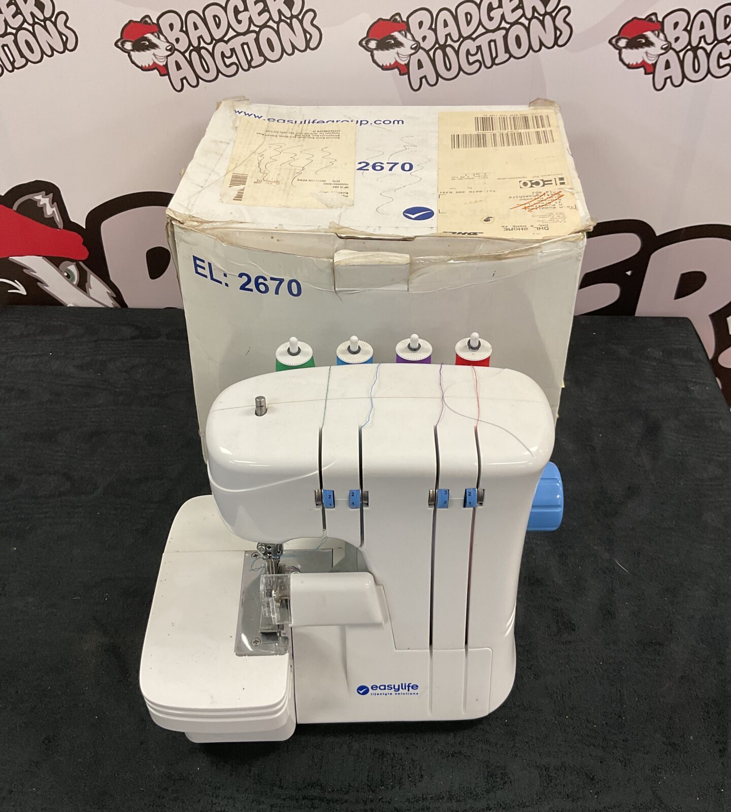 easylife cross stitch machine working
