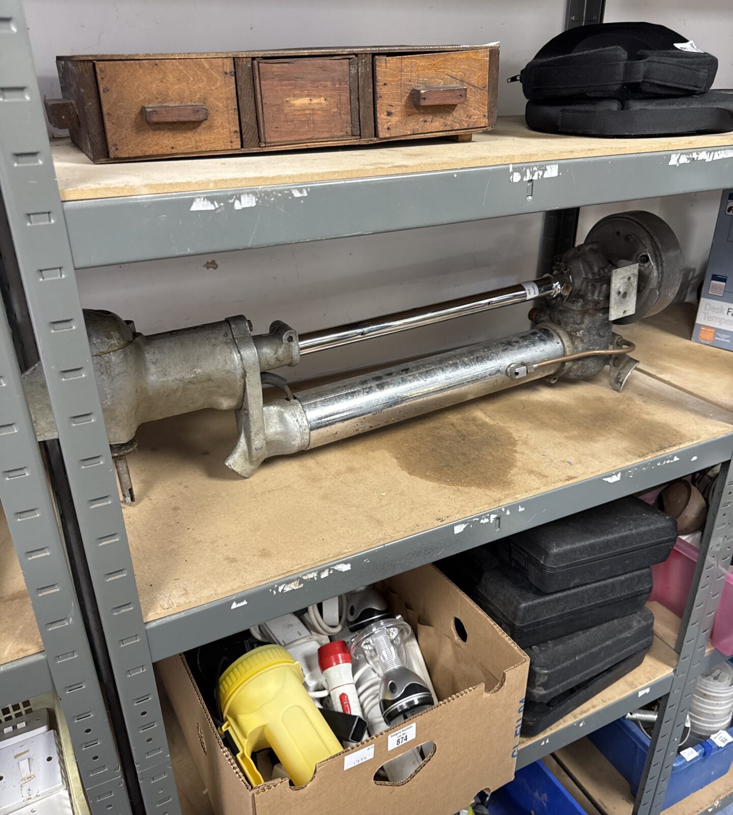 Vintage seagull outboard motor body for restoration