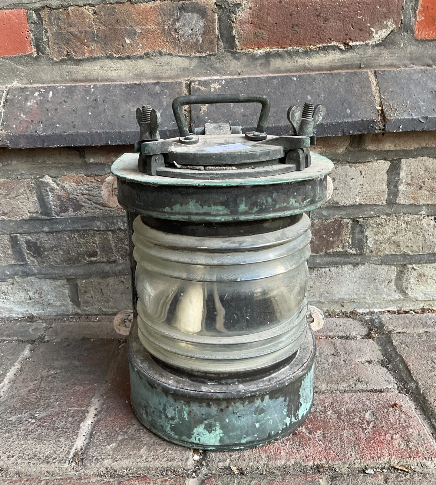 Antique ships mast lantern
