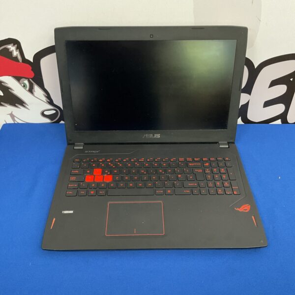 Asus ROG Strix GL502V gaming laptop for parts or repair.