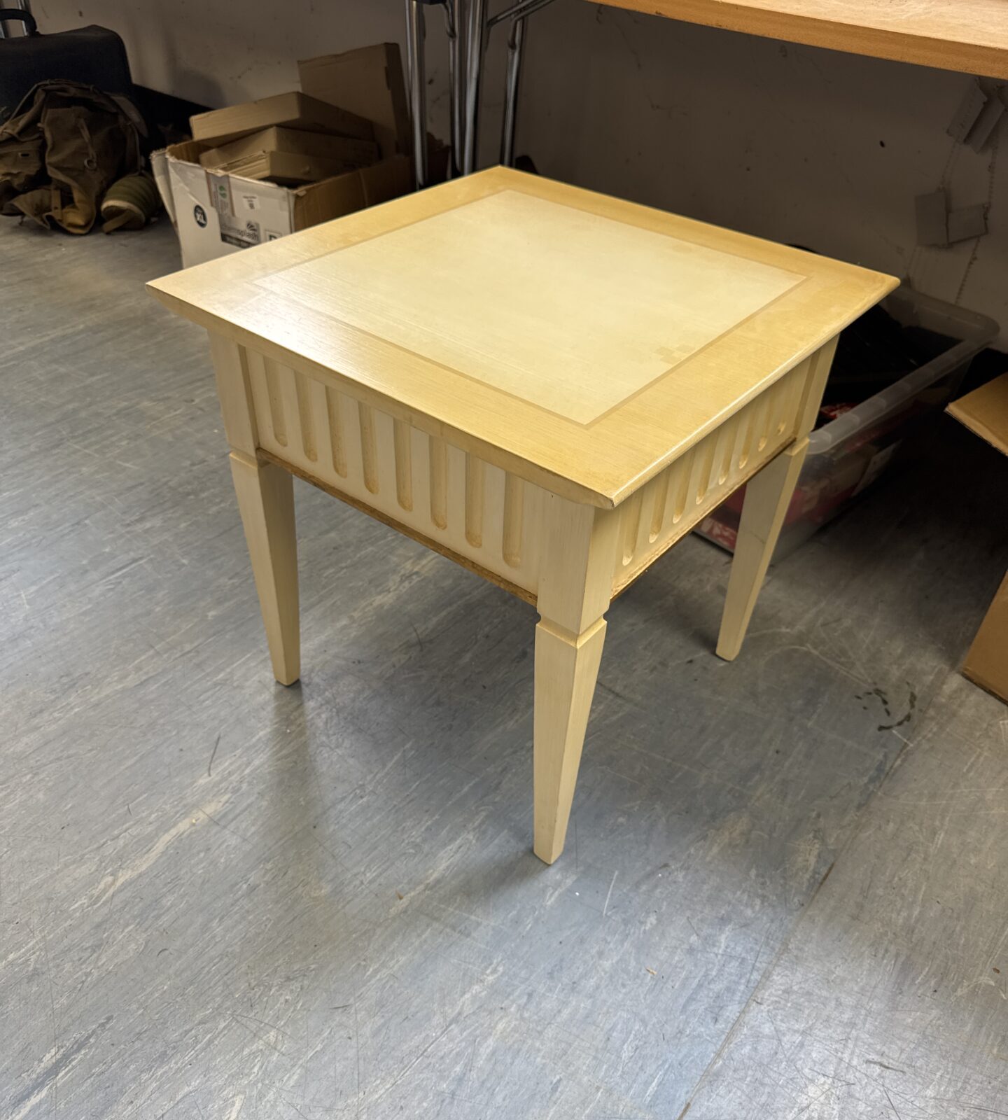 Modern reproduction French style occasional table