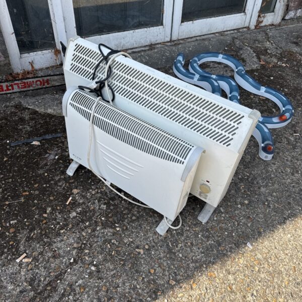 White Glen electric convection heater, vintage space heater.