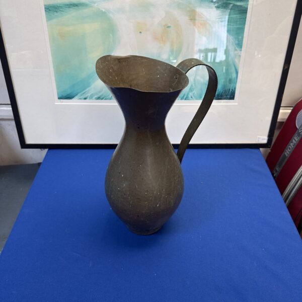 Large vintage zint handarbeit copper jug