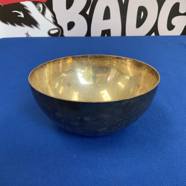 Vintage Swid Powell silver bowl, Calvin Klein design.