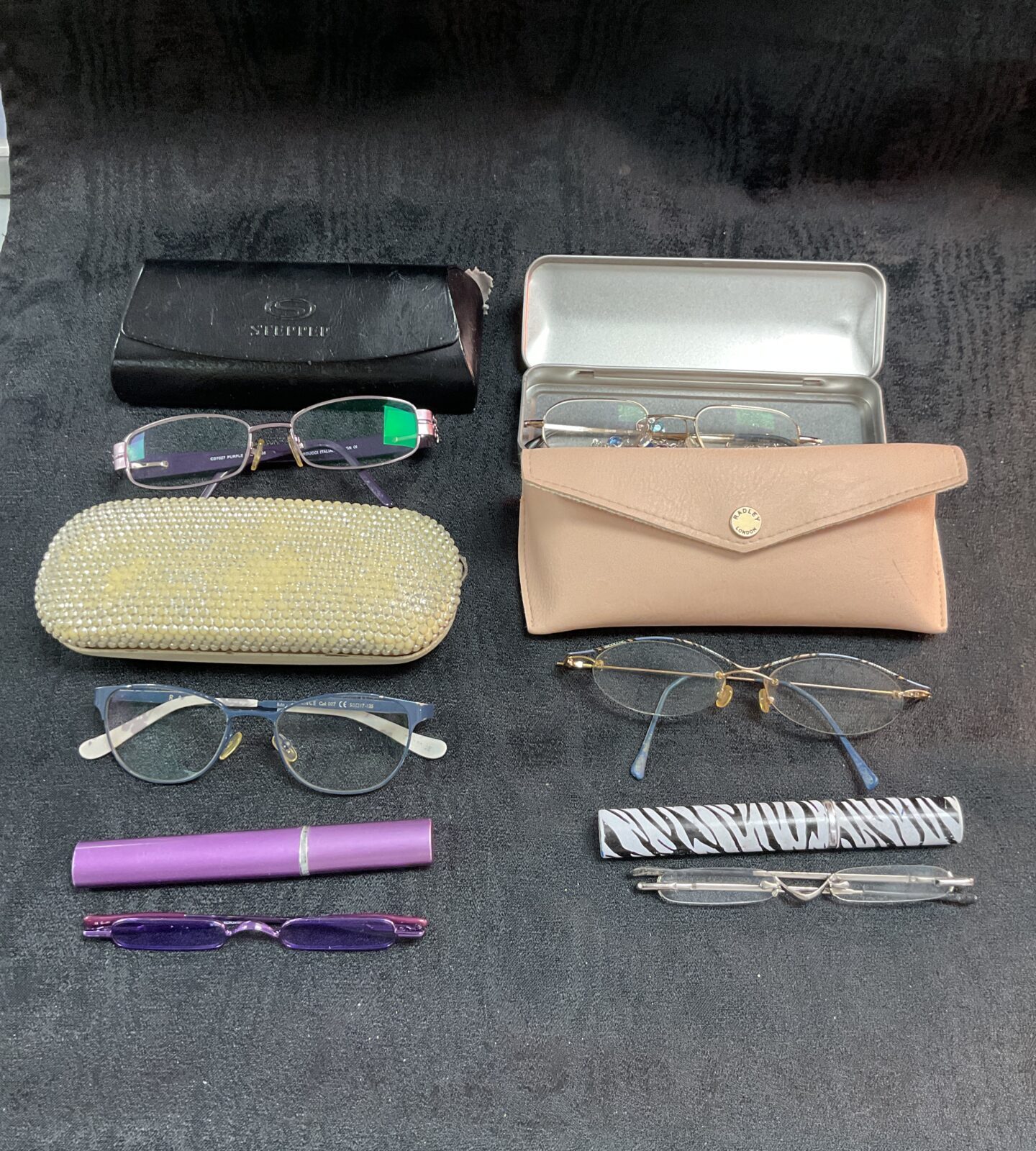 Six pairs prescription glasses inc radley