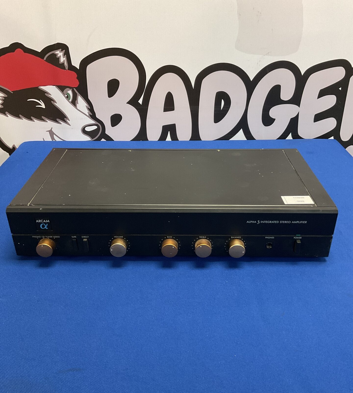 Arcam alpha 3 integrated amplifier