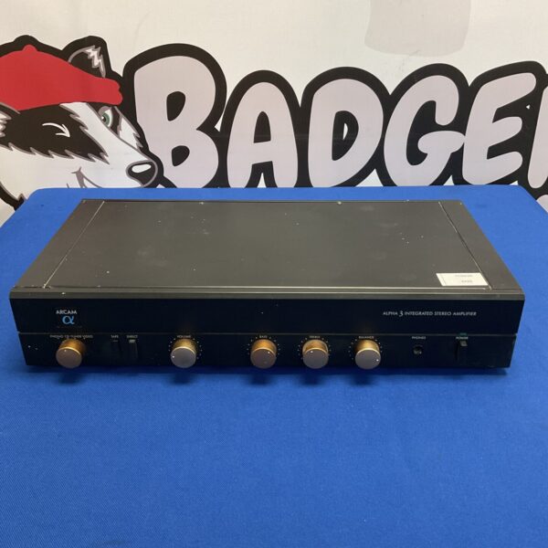 Arcam alpha 3 integrated amplifier