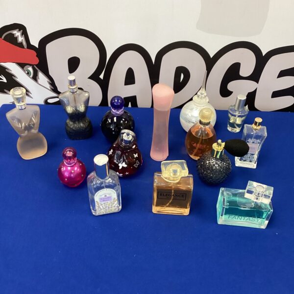 Selection of ladies perfumes and bottles inc Jean Paul Gaultier
