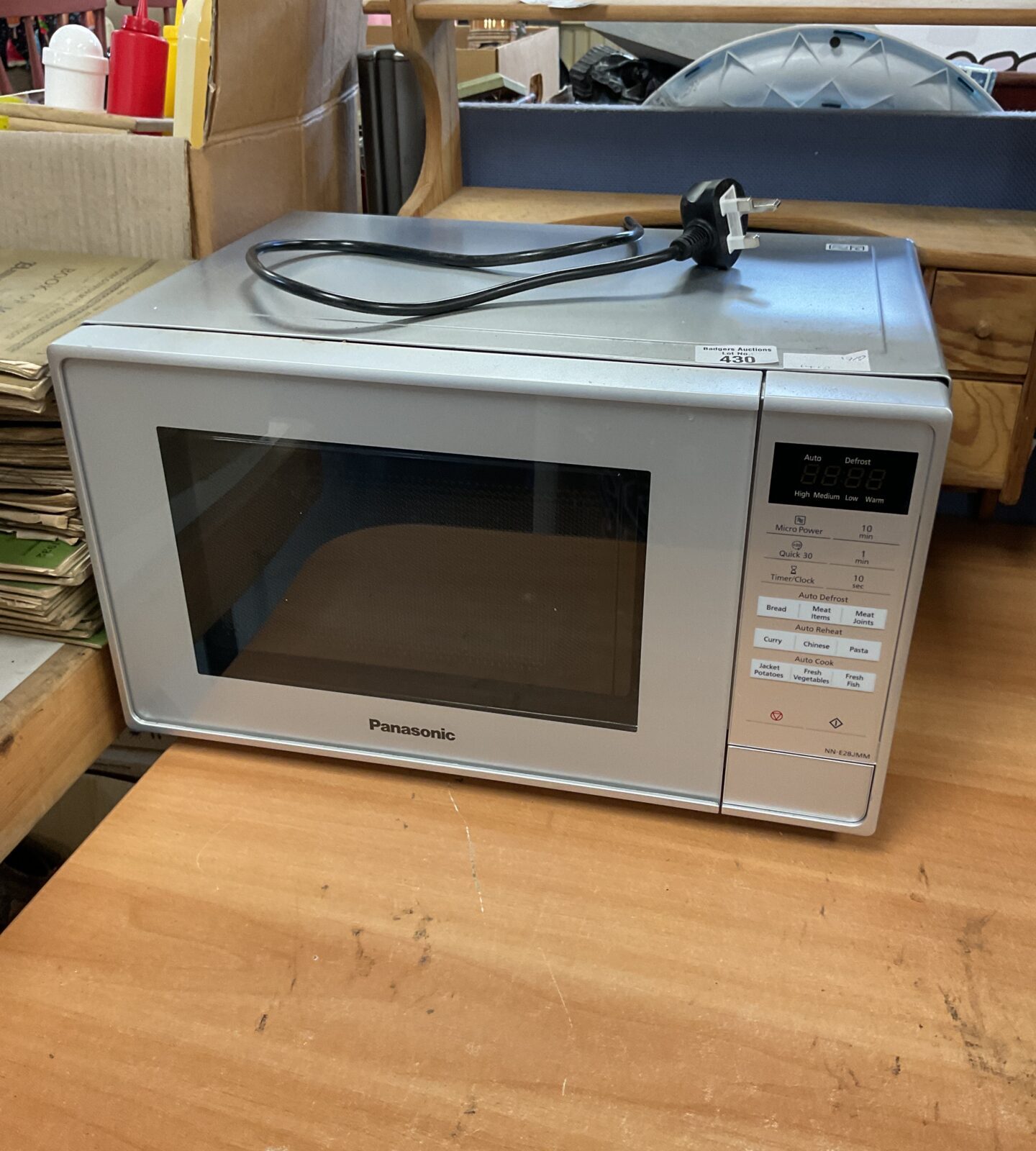 Panasonic microwave working