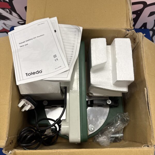 Vintage Toledo TKZ-205 cutting off machine in original condition.