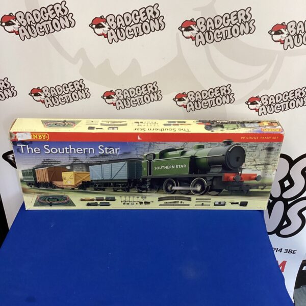 Vintage Hornby Southern Star train set in original packaging.