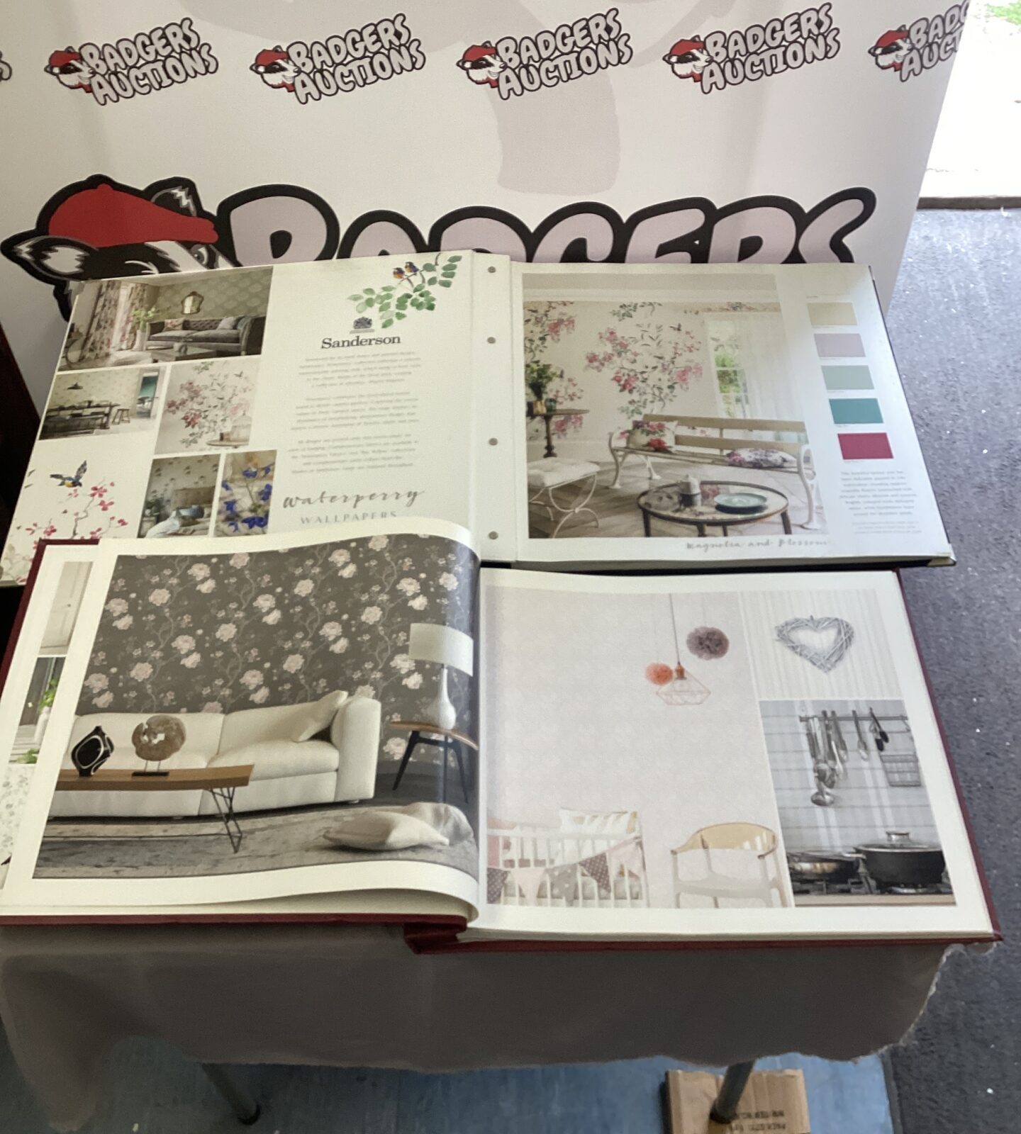 bundle of wallpaper samples inc sanderson, scion & farrow & ball - Image 2