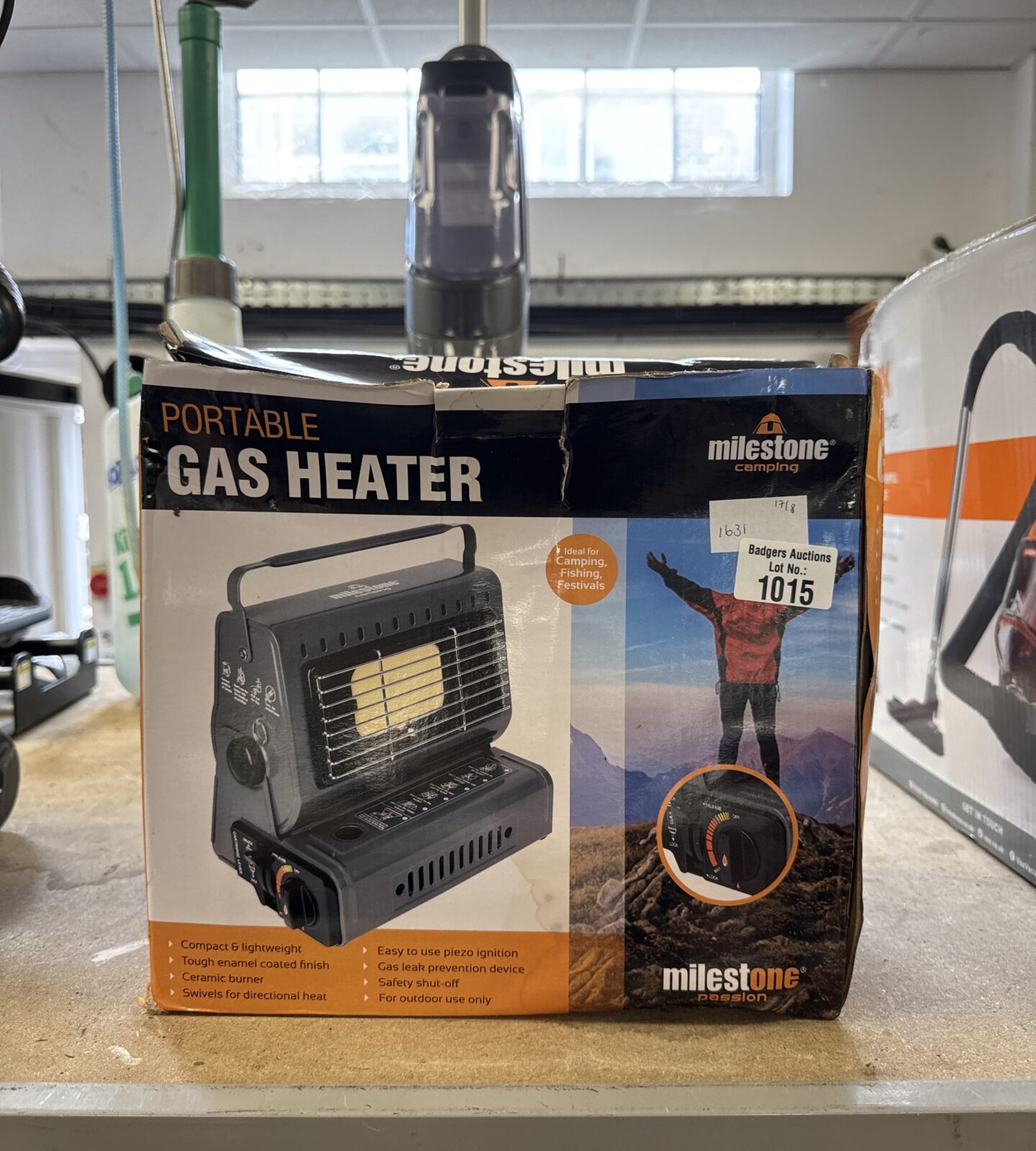 Milestone passion camping heater