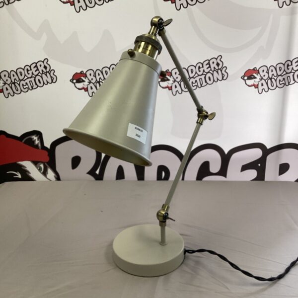 Grey table lamp