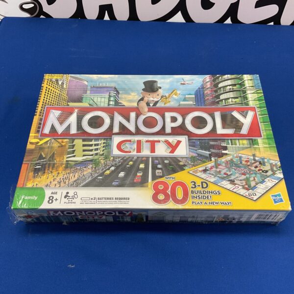New sealed monopoly city board game