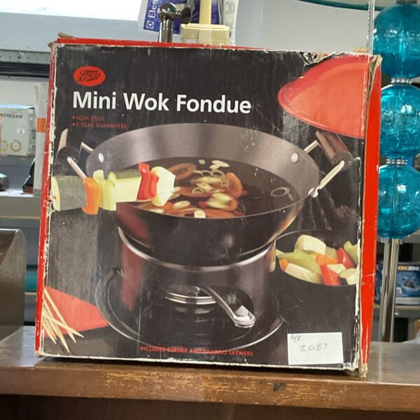 Boots mini wok fondue