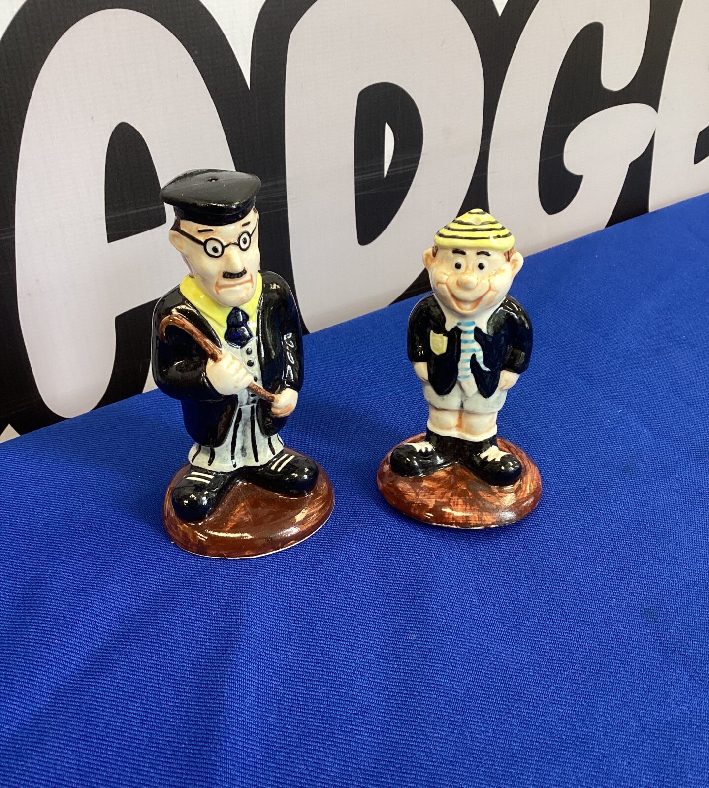 HP CC novelty salt and pepper pot