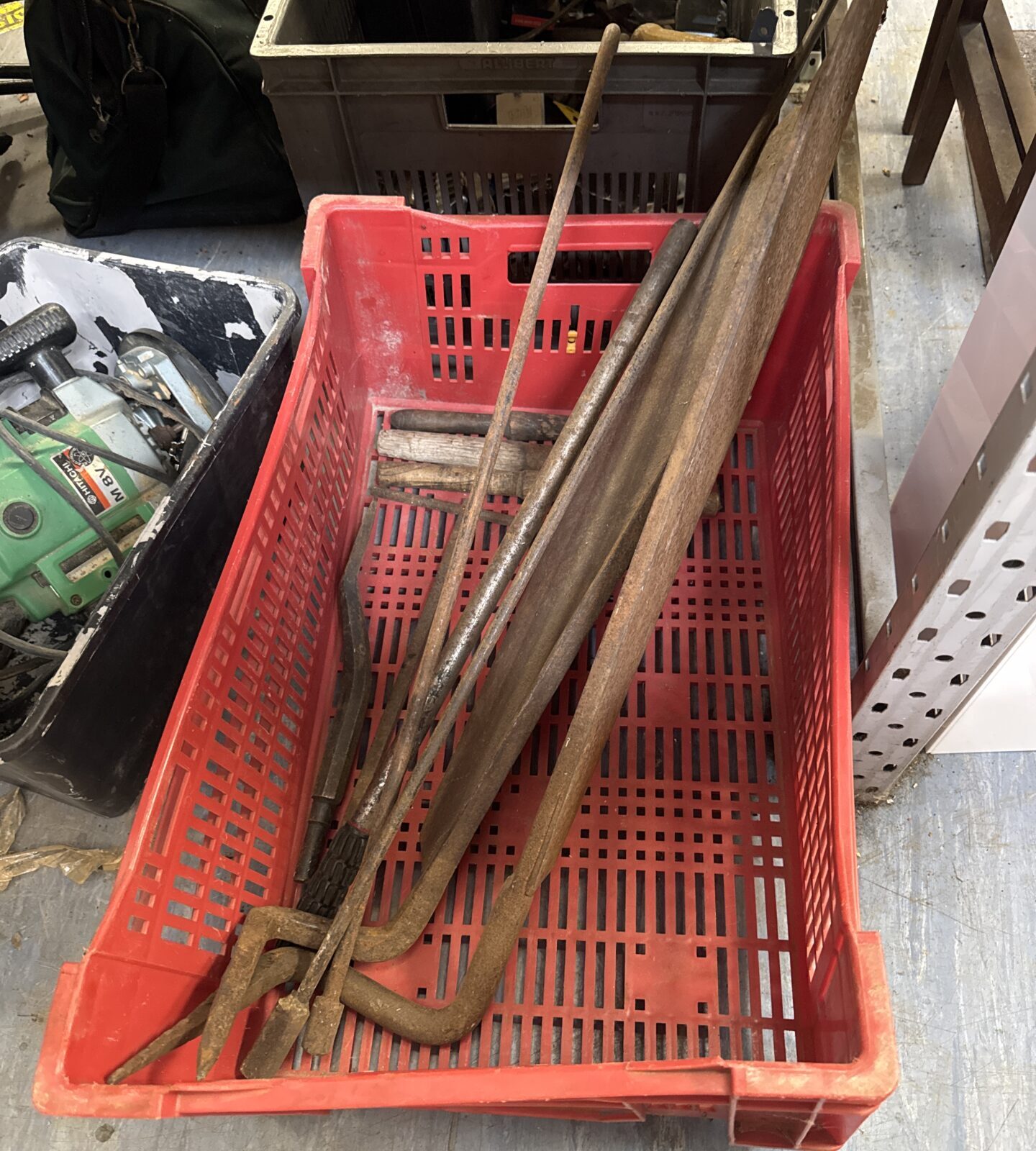 Selection of vintage hand tools