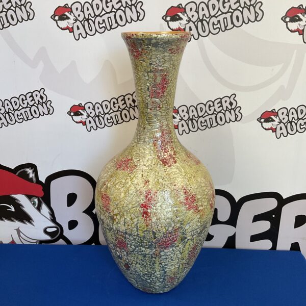 21” tall bamboo Vietnamese vase