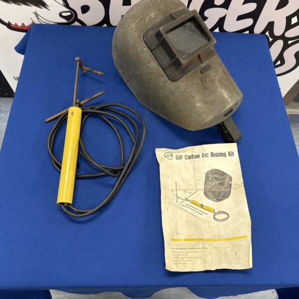 Vintage SIP carbon arc brazing kit for metal joining.