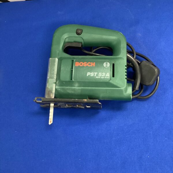 Bosch PST 53 A jigsaw power tool for wood and metal cutting.