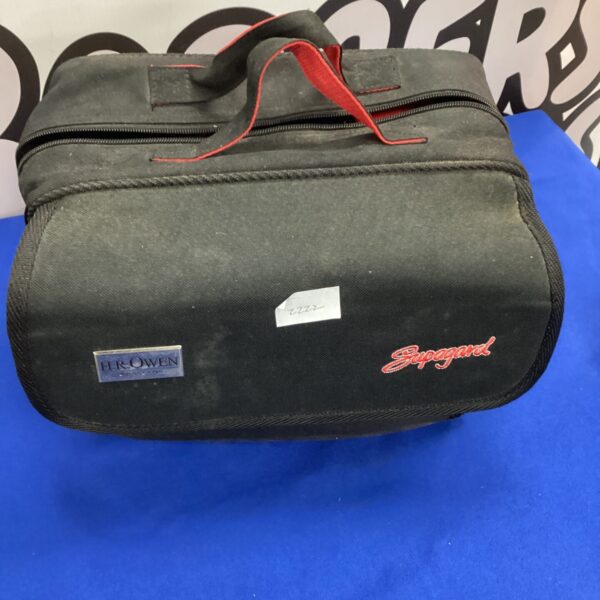 Vintage HROwen Supergard car cleaning kit in used condition.