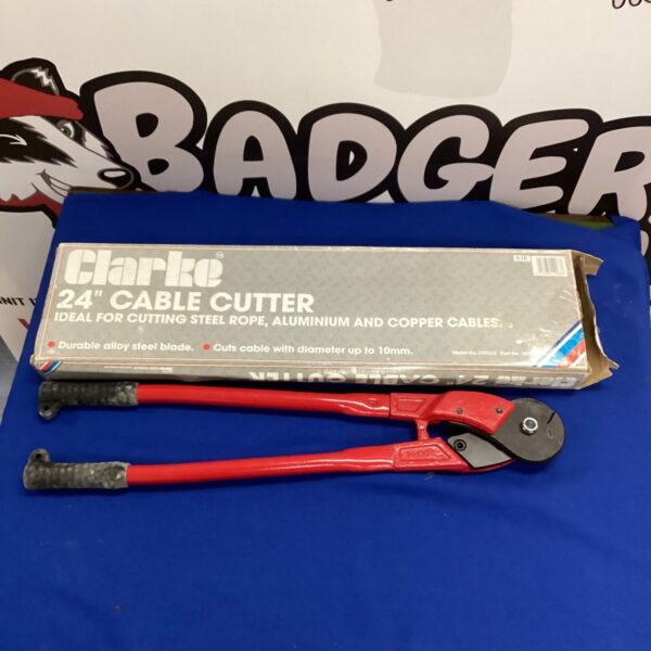 Clarke 24 inch cable cutter for cutting steel and aluminium cables.