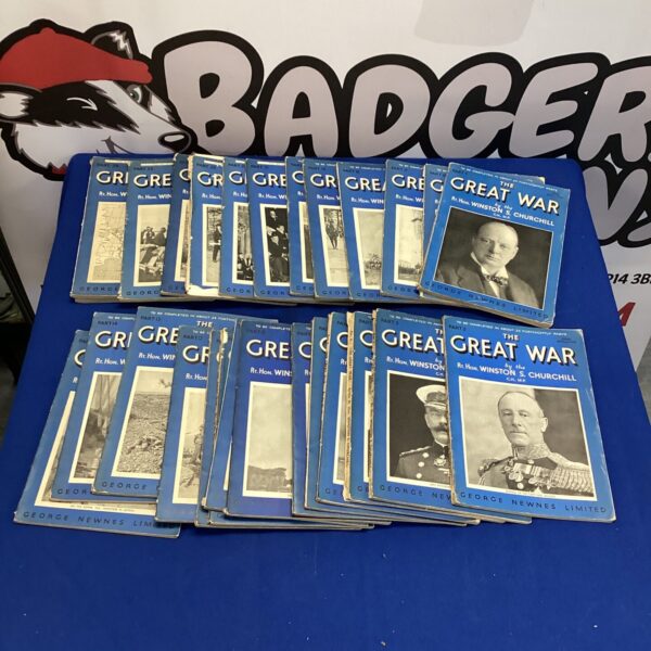 A series of the great war magazines volumes 1 - 26 by Winston Churchill