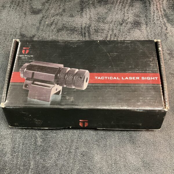 Tiberius Arms tactical laser sight in original box.