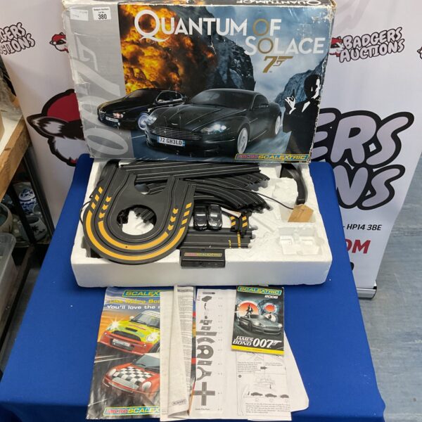 Microscalextric 007 Quantum Of Solace Race Track Set